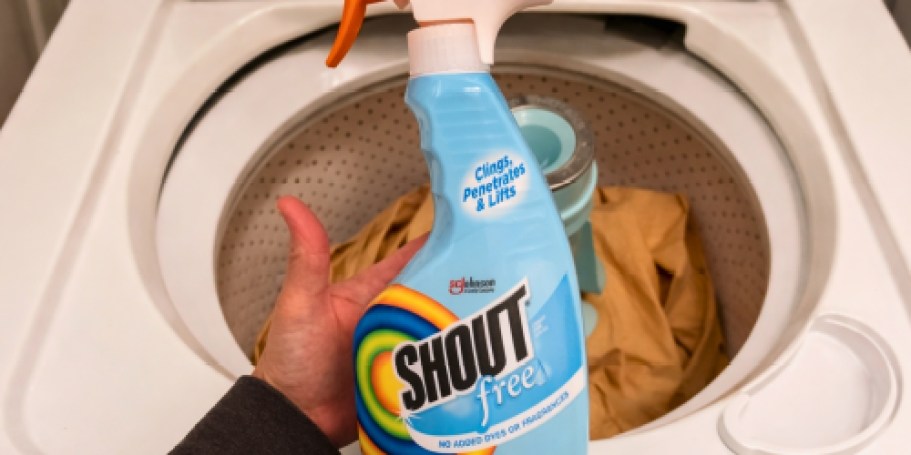 Shout Free Stain Remover Spray Just $2.79 Shipped on Amazon (Reg. $6)
