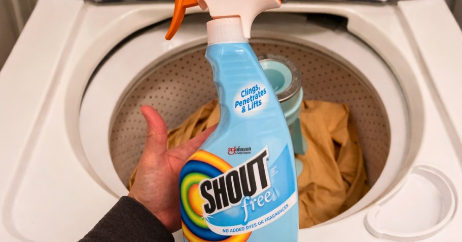 Shout Free Stain Remover Spray Just $2.79 Shipped on Amazon (Reg. $6)