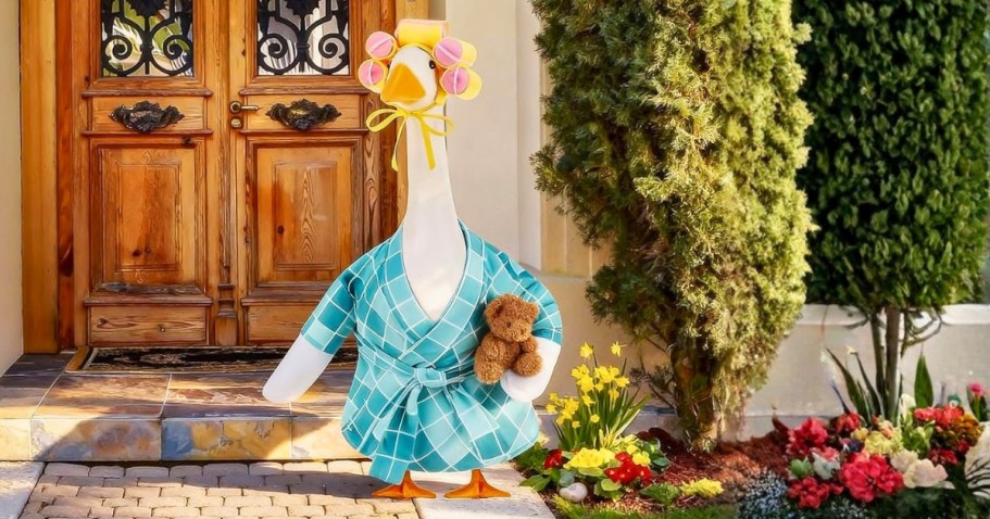 Style Your Porch Goose with Outfits from $18.99 on Amazon (Reg. $24)