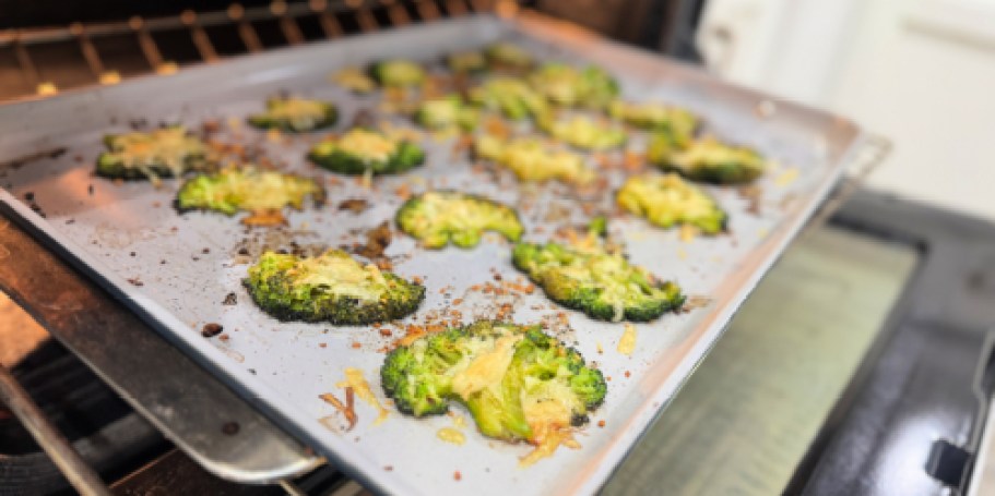 Make Crispy Smashed Broccoli with Parmesan in the Oven!
