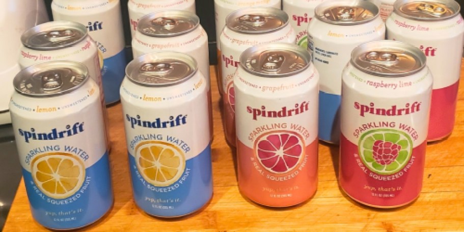 Spindrift Sparkling Water 20-Count Variety Pack Just $8.99 Shipped on Amazon