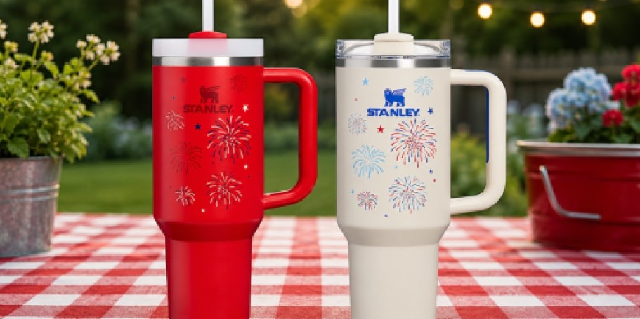 NEW Stanley 1913 Fireworks Tumblers Are Perfect for July 4th (+ They’re On Sale!)