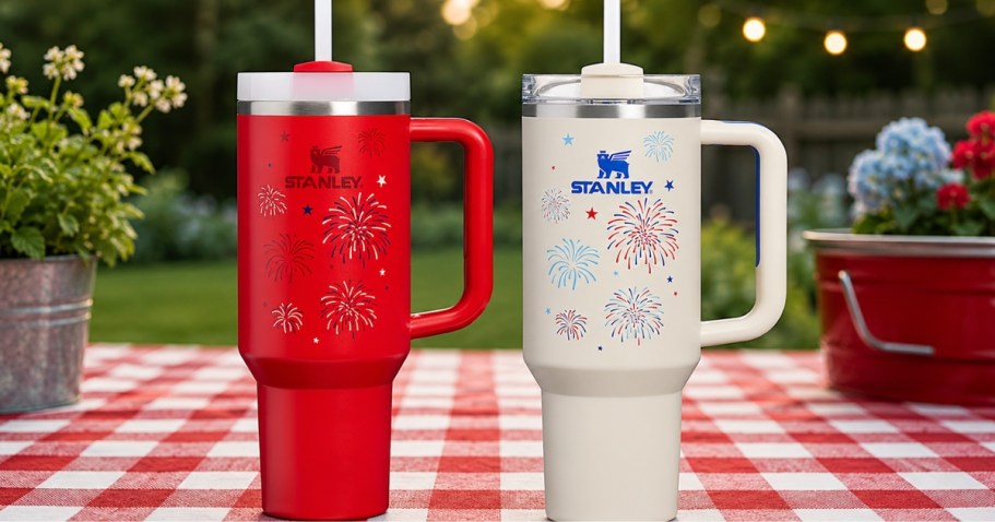 NEW Stanley 1913 Fireworks Tumblers Are Perfect for July 4th (+ They’re On Sale!)