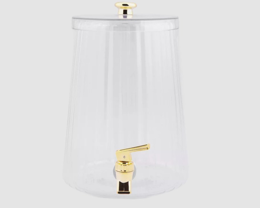 plastic drink dispenser with spigot