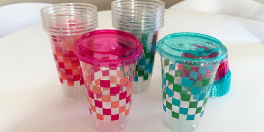 New To-Go Cold Cups w/ Lids Spotted at Target (Only $3.49 for 15 Packs!)