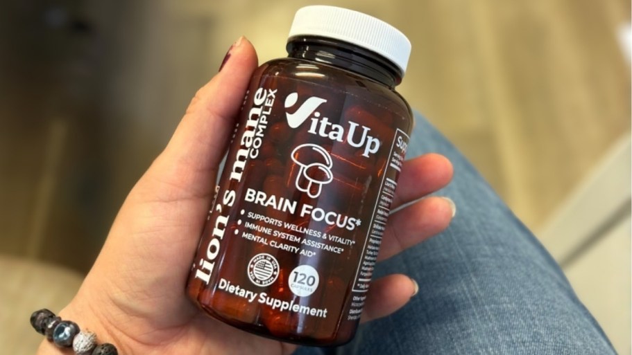 Mushroom Supplement 120-Count Only $14.95 Shipped on Amazon | Cognitive & Immune Support