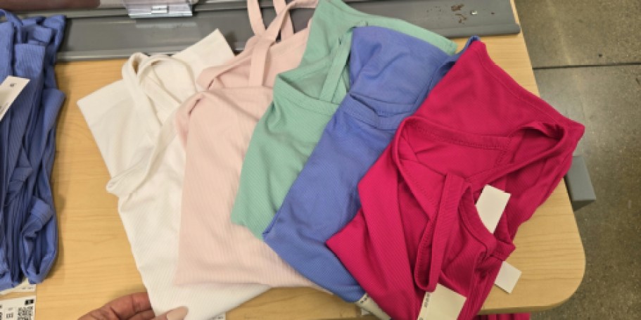 No Boundaries Tanks & Cami Tops from $4.98 at Walmart
