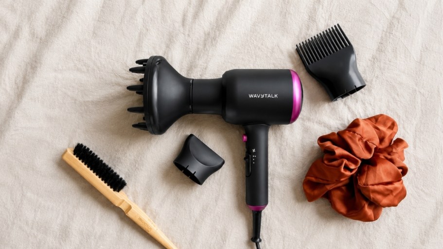 Ionic Hair Dryer w/ Attachments Only $31.47 Shipped for Prime Members (Thousands of 5-Star Reviews)