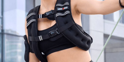 Adjustable Weighted Vest from $10.99 on Amazon