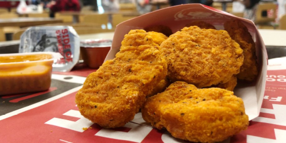 FREE Wendy’s Nuggets w/ Purchase (Today Only!)