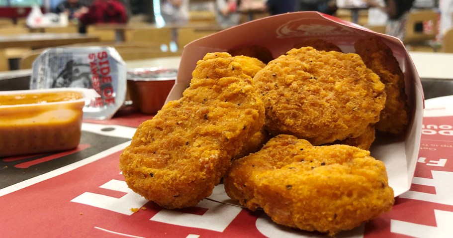 FREE Wendy’s Nuggets w/ Purchase (Today Only!)