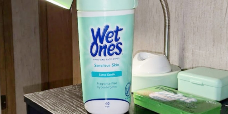 Wet Ones Hand Wipes 40-Count Just $1.89 Shipped on Amazon