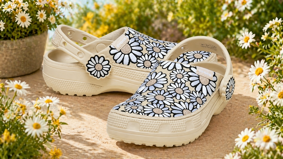 NEW Crocs Daisy Clogs Just Dropped (So Blooming Cute!)