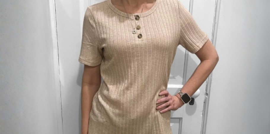 Women’s Basic Tops Just $5.99 on Amazon