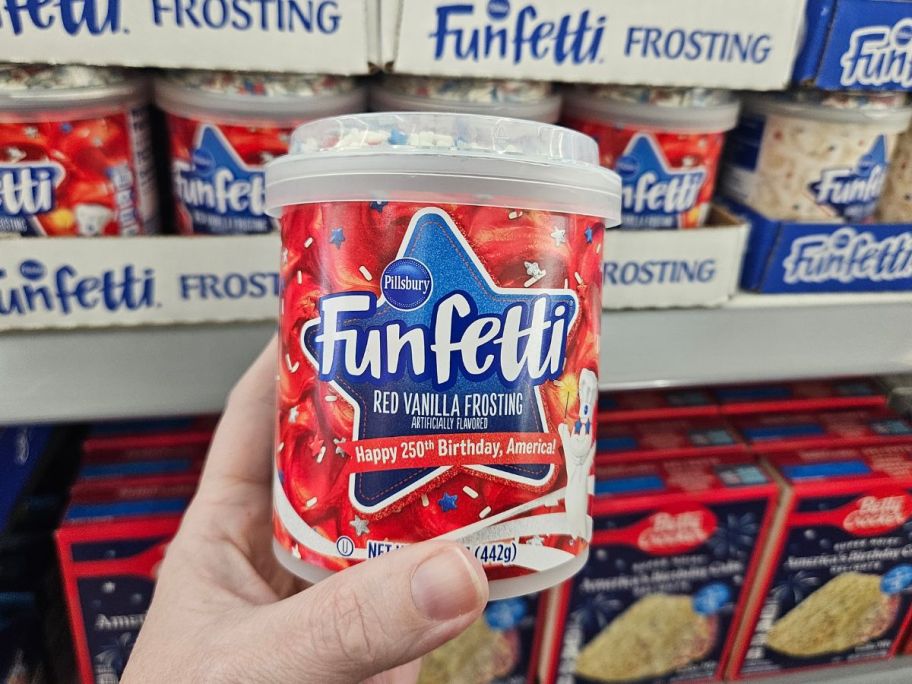 Pillsbury Funfetti Stars & Stripes Frosting