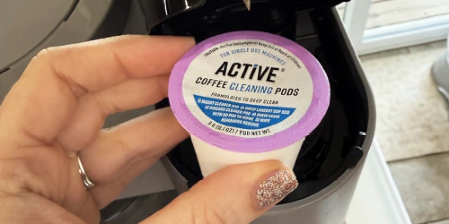 Active Coffee Cleaning Pods for K-Cup Machines 1-Year Supply $6.98 Shipped on Amazon (Reg. $20)