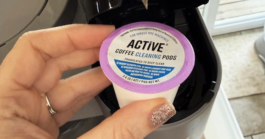 Active Coffee Cleaning Pods for K-Cup Machines 1-Year Supply $6.98 Shipped on Amazon (Reg. $20)