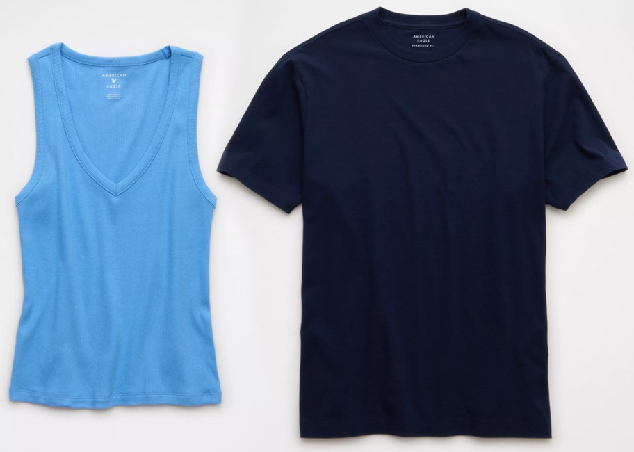 AE Women's Tees & Tanks and Men's Tees