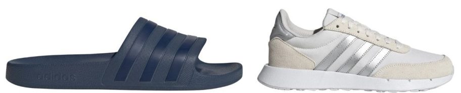 Adidas ebay slide and sneaker