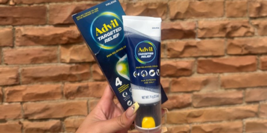 Advil Targeted Relief Pain Relieving Cream Only $4.80 Shipped on Amazon