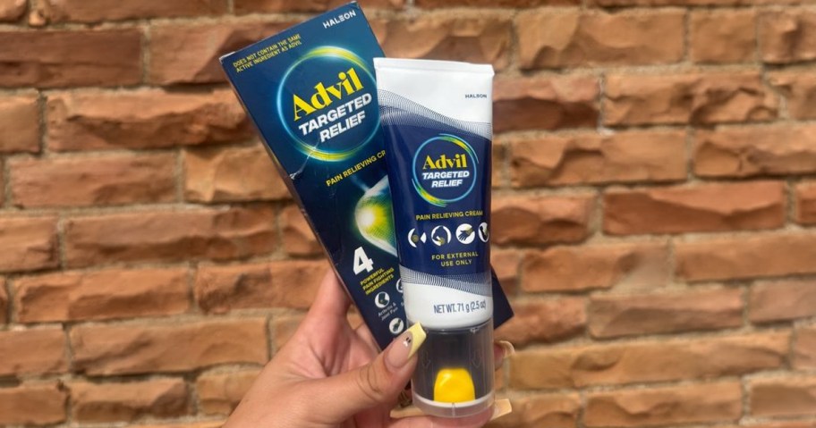 Advil Targeted Relief Cream Tube