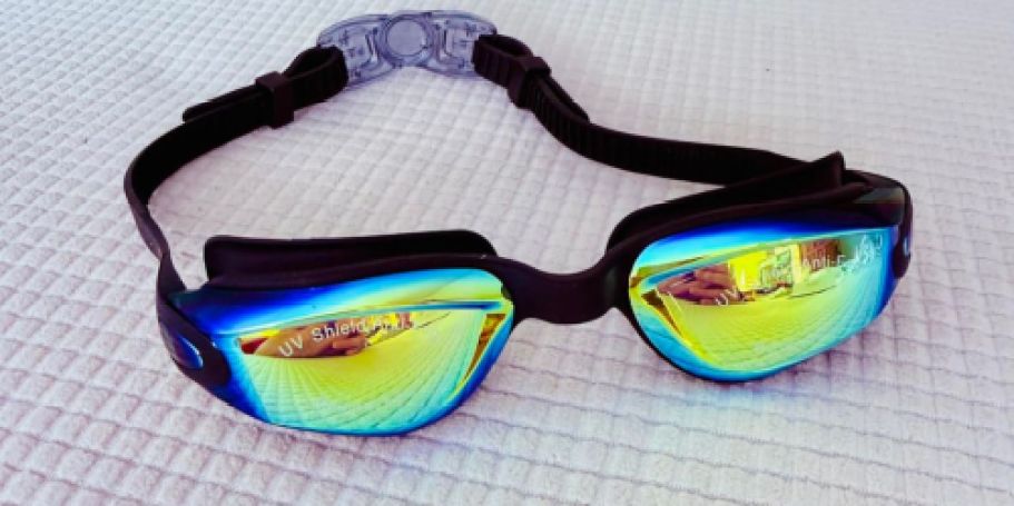 Kids Swim Goggles w/ Case, Earplugs, & Nose Clip Just $4.99 on Amazon