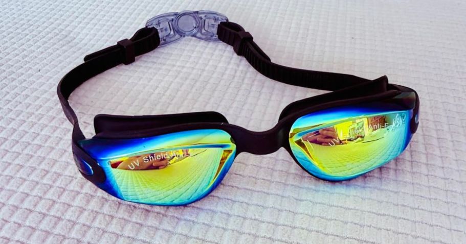 Kids Swim Goggles w/ Case, Earplugs, & Nose Clip Just $4.99 on Amazon