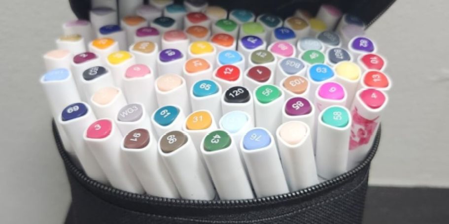 80 Alcohol Markers Only $11 Shipped on Amazon (Reg. $25)