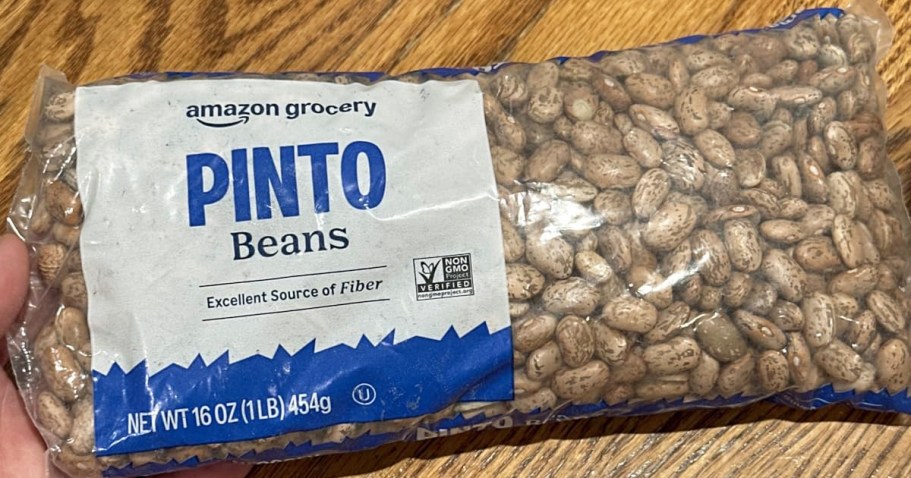 Amazon Grocery Dried Pinto Beans Only 80¢ Shipped