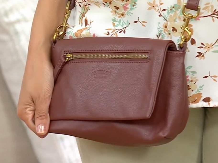 American Leather Co. Positano Leather Crossbody