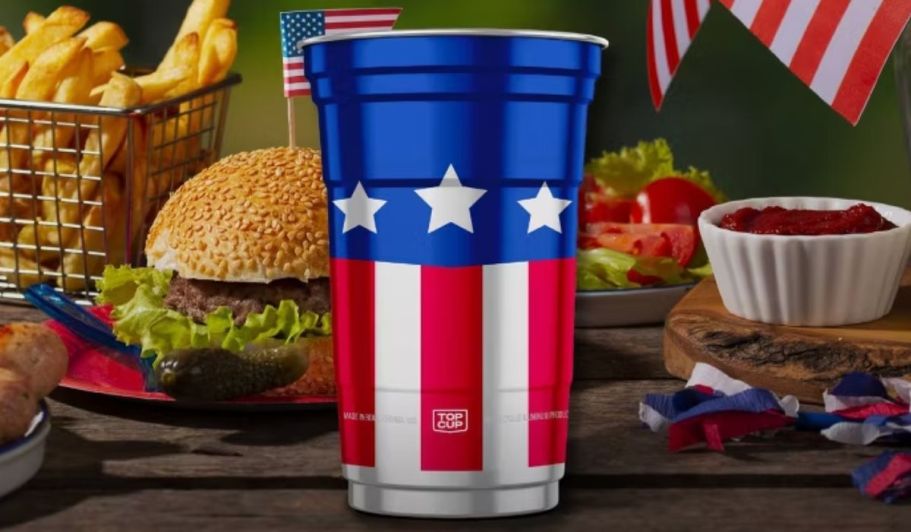 BOGO 50% Off NEW Top Cup All-American Aluminum Cups on Target.com (Keep Drinks Cold & Dishwasher Safe)