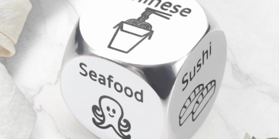 Date Night Food Dice Only $2.69 on Amazon (Reg. $9)