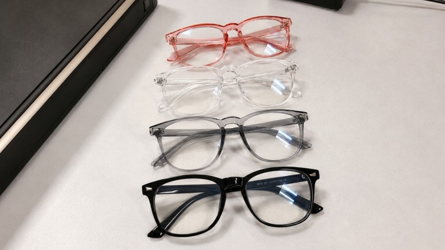 Blue Light Blocking Glasses 4-Pack from $5.99 on Amazon ($1.49 Each!)