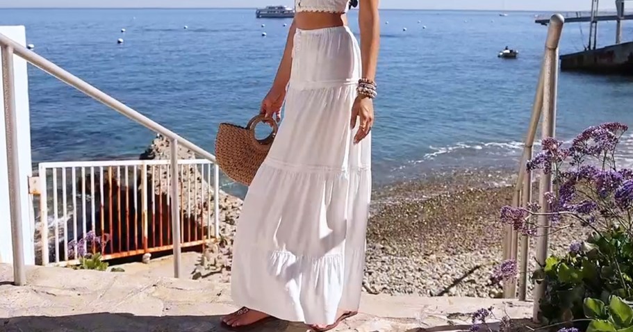 Women’s Maxi Skirts from $10.79 on Amazon (Regularly $33)