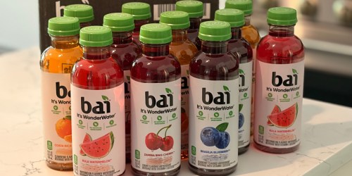 Bai WonderWater Drinks 12-Count Variety Pack Only $11 Shipped on Amazon (Just 10 Calories)
