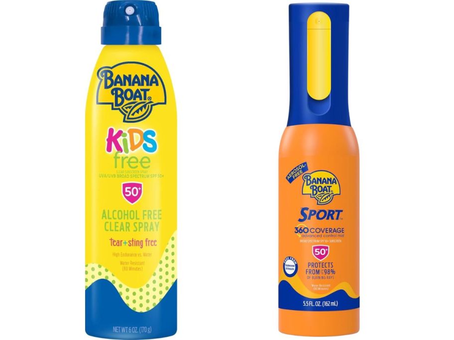 Banana boat kids and spray