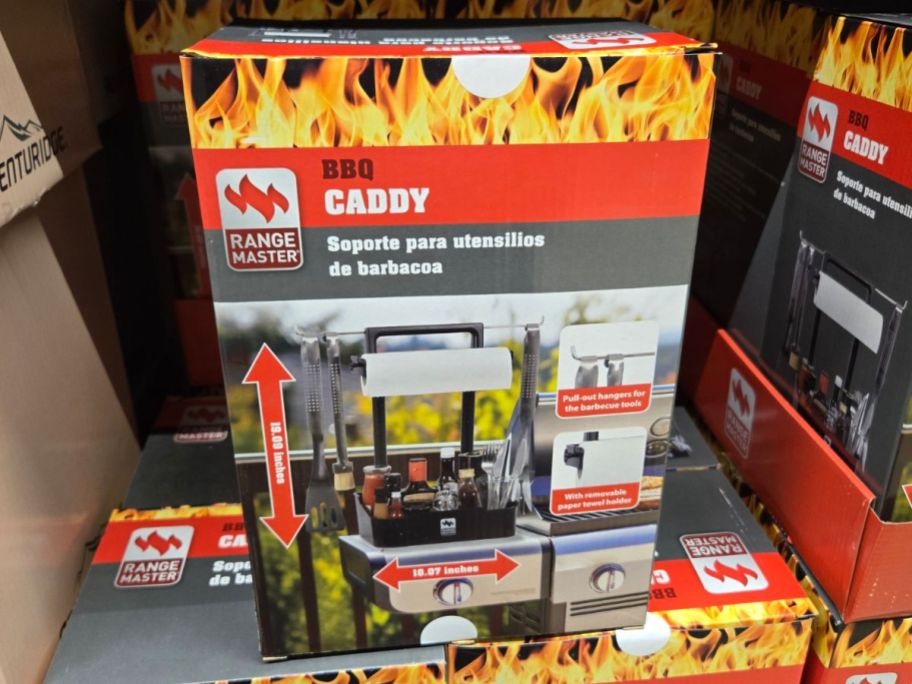 Bar-B-Q Caddy box in store