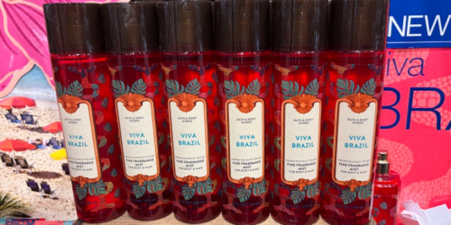 Bath & Body Works Fragrance Mists, Sun Care & More Just $5.95 (Stock Up on New Scents!)