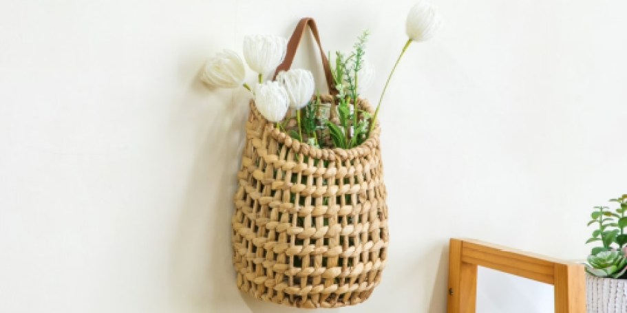 Don’t Miss This Gorgeous Hyacinth Hanging Basket from Walmart