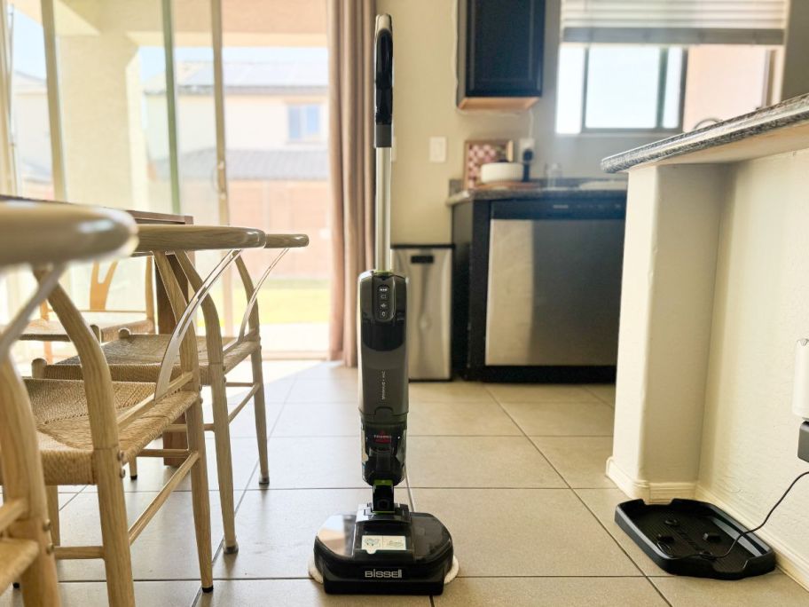 A Bissell SpinWave + Vac Cordless Mop & Vacuum