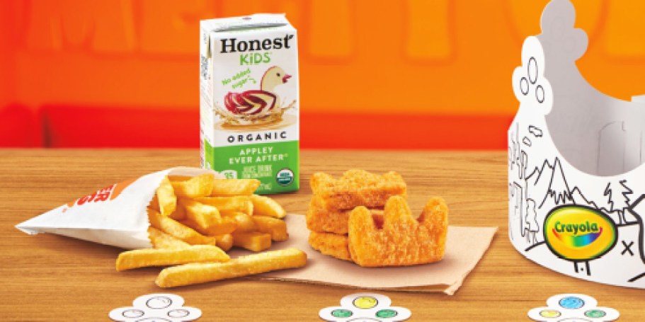 Burger King Crown Nuggets Available June 2nd + New Crayola Kids Meal