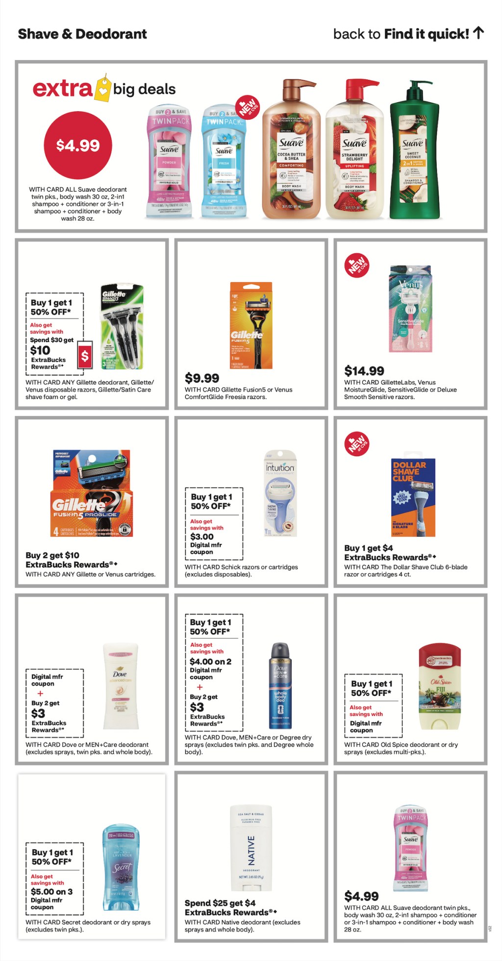page from CVS ad