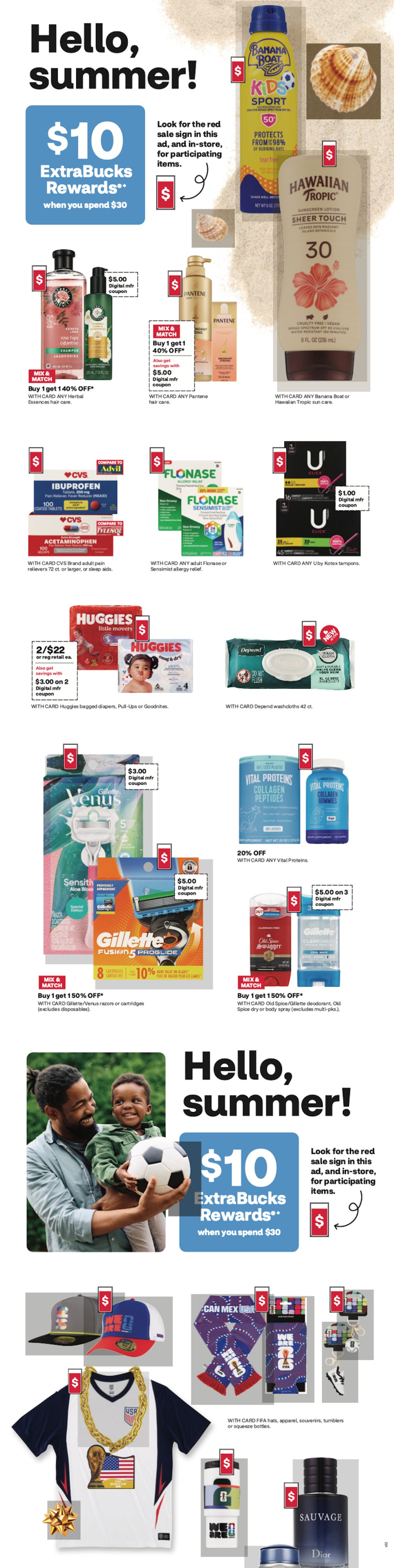 page from CVS ad