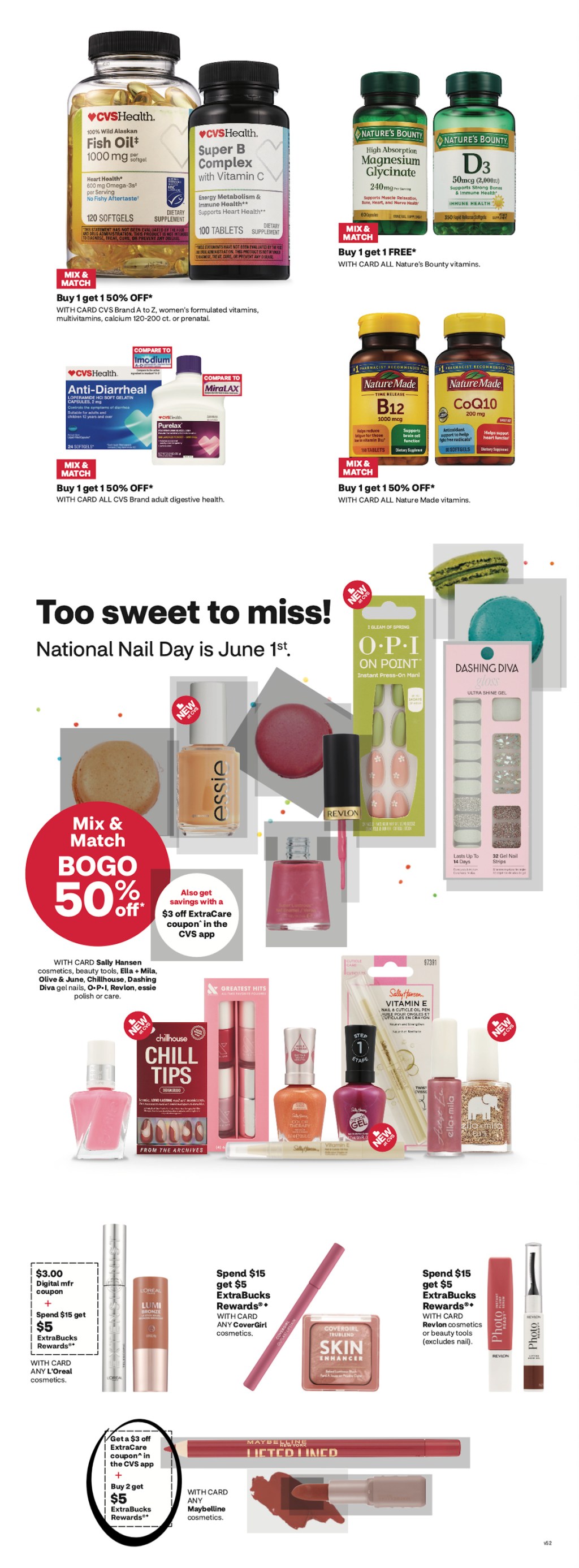 page from CVS ad