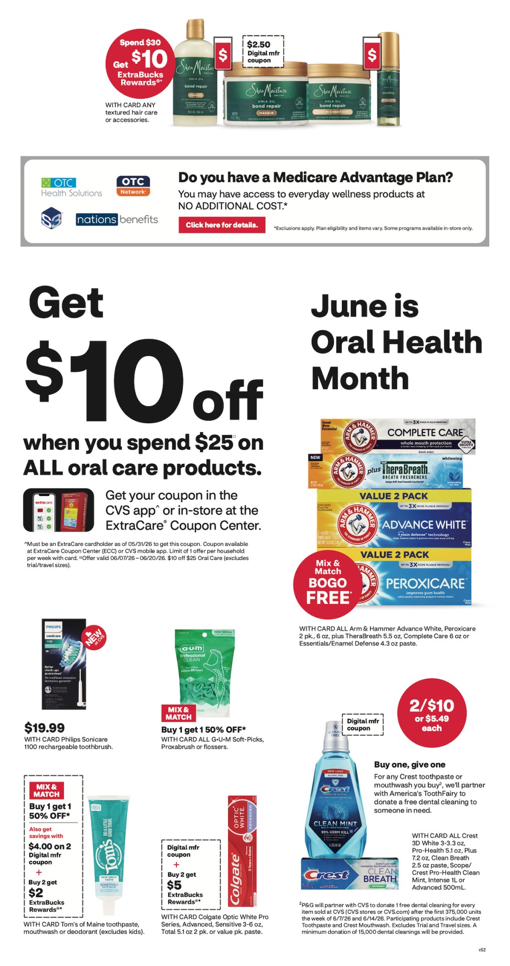 page from CVS ad