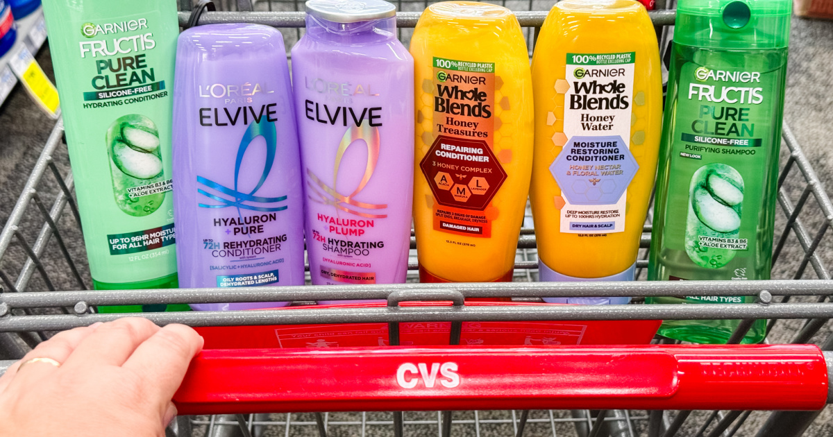 *HOT* Over $48 Worth Of Hair Care Products ONLY $4.98 After CVS Rewards