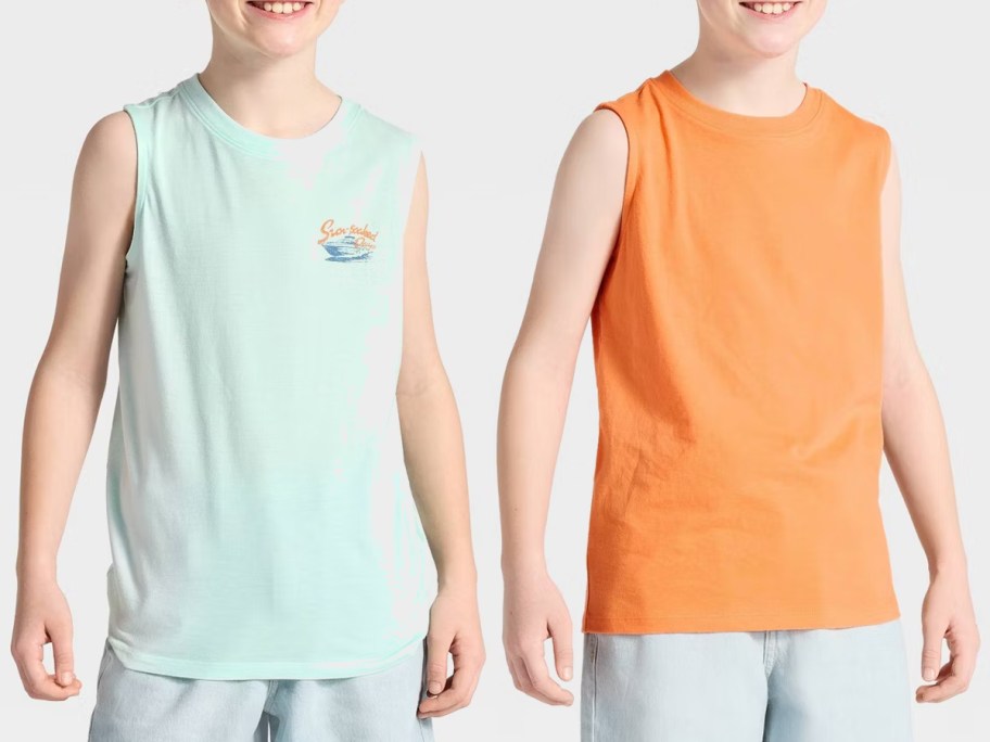 Cat & Jack Boys Tanks