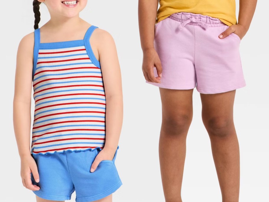 Cat & Jack Toddler Girls Tanks, Shorts, and Skorts
