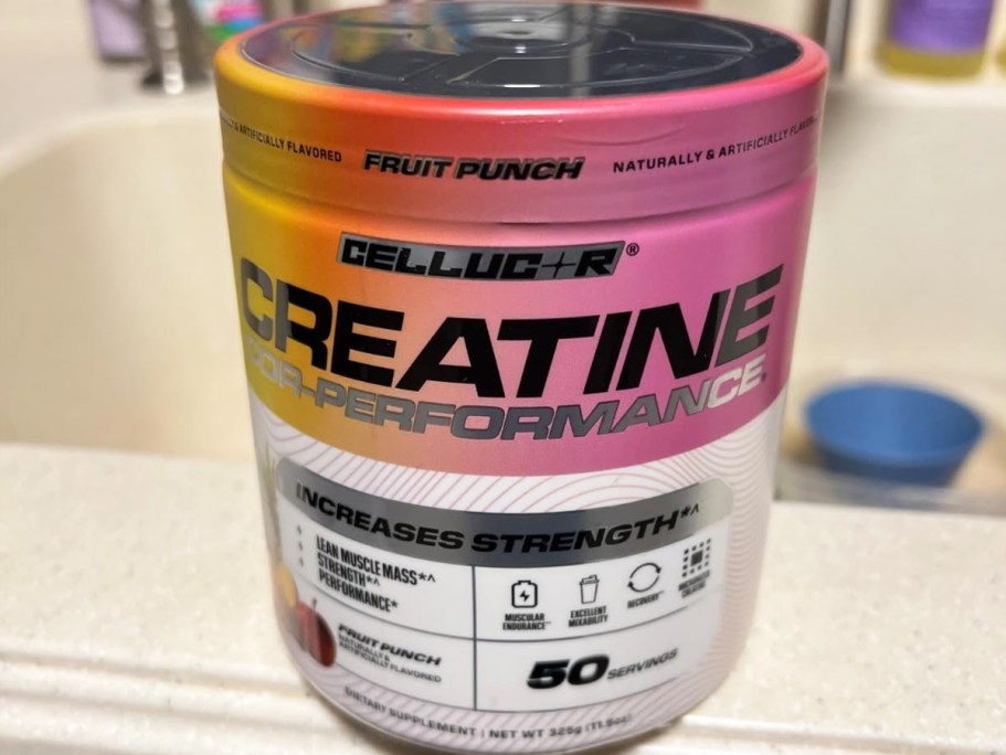 Cellucor Creatine Powder Only $8 Shipped on Amazon (Reg. $25)