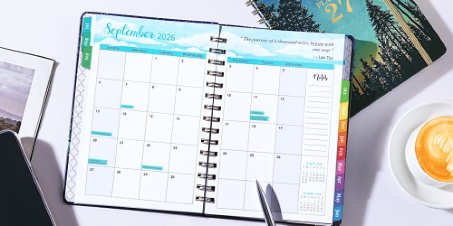 2026-2027 Monthly Planners Only $4 on Amazon
